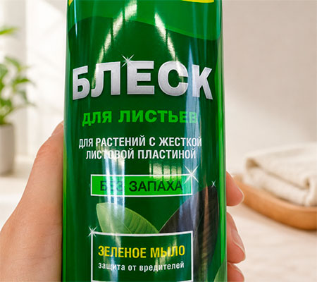 блеск для листьев 